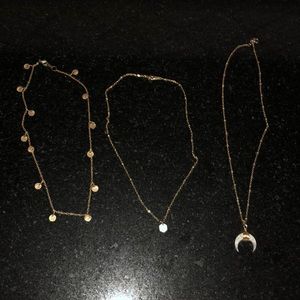 pack of 3 necklaces